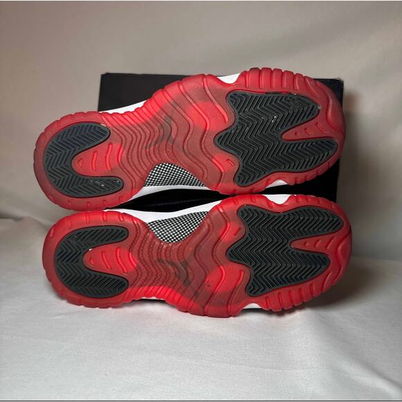Size 7 - Nike Air Jordan 11 Retro GS Bred 2012 Men\'s Shoes Ships Now